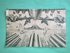WWII Japanese Propaganda Leaflet 519 B-29 Mt Fuji US Air Drop Japan Original picture