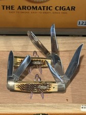 SUPER RARE 1985 Case XX 5592 SS 5 Blade Stockman 2nd Cut Stag Punch Mini COMBO picture
