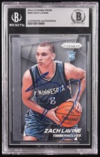 Zach Lavine Signed 2014-15 Panini Prizm #262 RC (BGS) picture