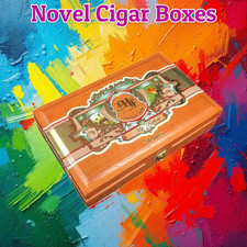 My Father Cigars La Opulencia Petite Empty Wooden Cigar Box 8.75x5.5x2 picture