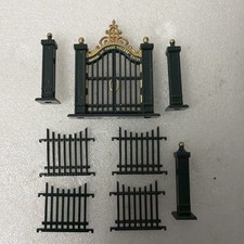 Vintage Department 56 “Village Wrought Iron Gate And Fence” Heritage Village 🎄 picture