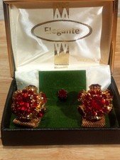 vintage formalwear accessory set by Elegante, circa 50s-60s picture