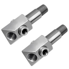 Oil Pressure Sensor Thread Adapter, 1/8-27 NPT Port Plugs for Chevy/Gm Small Blo picture