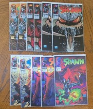 Spawn Limited Edition.  #1, 2x #2, 2x #3, 2x #4, 2x #5, 2x #6 - 1992. McFarlane picture