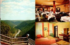 Penn-Wells Hotel Wellsboro PA 1961 Vintage Postcard 5P21-6 picture