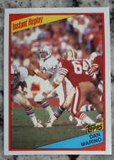 DAN MARINO  CARD #124 Instant Replay 1984 Topps  Mint              (L) picture