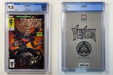 Venom #33 CGC 9.8 Sliney Variant Comic Traders Unknown Comic Books Exclusive picture