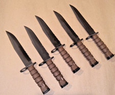 Vintage USMC OKC3S OKC-3S Marine Corps Knife Bayont OKC + Scabbard Black MOLLE picture