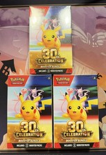 Pokémon TCG 30th Anniversary Booster Bundle X3 New And Sealed picture