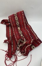 Navajo Ceremonial Rain 2-Sash, 2 Belts Woven Red/Green/White Santa Fe Jemez NM picture