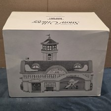 Department 56 Vintage 1992 Original Snow Village Airport #5439-9. New Open Box picture