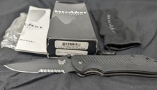 Discontinued 🦋Benchmade🦋 913 Nitrous Stryker D2 Combo Edge Assisted 1st. Prod. picture