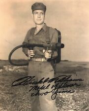 HERSHEL WOODY WILLIAMS AUTOGRAPH SIGNED 8X10 PHOTO WWII MEDAL OF HONOR #6 picture