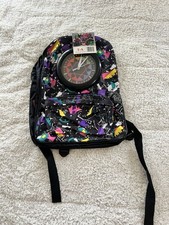 VERY RARE Vintage TA Clock Retro Backpack NWT Works picture