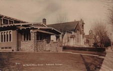 RPPC Ashland OR Oregon North Main Street Methodist Church Photo Postcard 31A picture