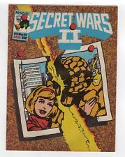 1985 MARVEL SUPER HEROES SECRET WARS II #1 FANTASTIC FOUR #276-#278 KEY RARE UK picture