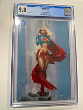 Supergirl #1 CGC 9.8 Natalí Sanders Variant Cover East Side Comics Edition A picture
