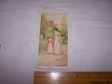 Antique Victrorian Trade Card NEWSBOY PLUG TOBACCO picture