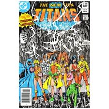 New Teen Titans (1980 series) #36 Newsstand in VF condition. DC comics [o, picture