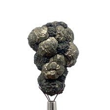 Natural Pyrite / Marcasite Crystal Specimen | Botryoidal Metallic Formation picture