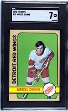1972-73 TOPPS MARCEL DIONNE #18 SGC 7 NM picture