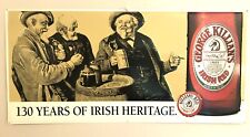 Vintage 1994 George Killian's Irish Red Beer Metal Sign 14.75