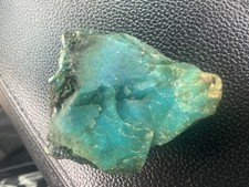 AAA+ ARIZONA CHRYSOCOLLA WITH DRUZY POCKETS OLD RAY MINE 100.6g picture