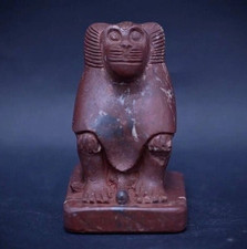 Egyptian Artifacts A Rare Authentic Pharaonic Statue Of Egyptian God Baboon BC picture