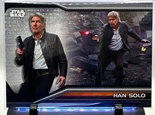 2021 Topps Star Wars Bounty Hunters Han Solo B3-20, Bounty Level 3 picture