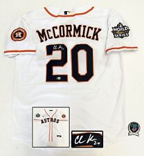 Chas McCormick Signed Jersey Houston Astros Beckett BAS COA picture