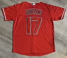 Los Angeles Angels Shohei Ohtani Jersey Men’s L Large Red Brand New 2022 Jersey picture