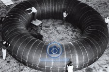 INFLATABLE ORBITAL STATION CONCEPT NASA 1961 4X6 PHOTO picture