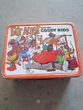 Vintage 1973 Fat Albert Cosby Kids Metal Lunch Box Thermos King Seeley Filmation picture