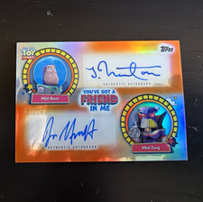 Topps 2025 30 Years Toy Story You've Got a Friend Dual Auto YGF-NH 01/25 picture
