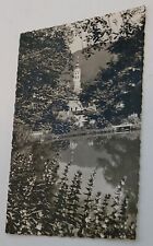 Vintage Baden-Baden Lake Reflection Fotoprint PostcardUnmailed picture