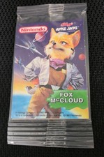 Kellogg's Apple Jacks Star Fox Fox McCloud Non-Sport Trading Card (1993) SEALED picture
