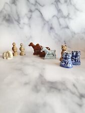 Lot Of 9 Wade Miniature Animals Dog Cat Horse Rabbit Duck England picture