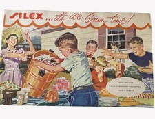 Vintage Silex Ice Cream Recipe Booklet 1950s With Instructions & Illustrations picture