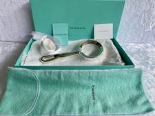 Tiffany &Co Elsa Peretti Magnifying Glass Loupe 925 Sterling Silver New Full Set picture