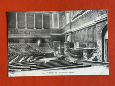 1909 VERSAILLES FRANCE Antique Postcard ~LA SALLE DU CONGRESS picture