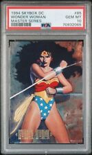 1994 Skybox DC Master Series WONDER WOMAN Rc Card #85 PSA 10 Gem Mint TOUGH picture