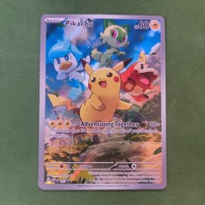Pikachu Scarlet & Violet Promo 027 English Near Mint picture