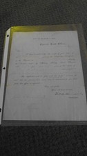 Rare Civil War 1857 Military Bounty Land Warrant picture