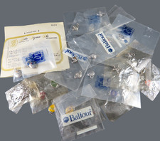 BETA SIGMA PHI Lot of Charms & Bracelet 70's-80's-90's BALFOUR Hearts Enamel NOS picture