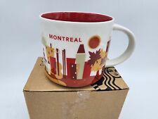 Starbucks Montreal Canada You Are Here Collection Ceramic Coffee Tea Mug Cup 14 picture