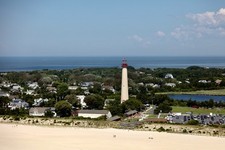 1970s Cape May Point Lighthouse Beach NJ 4 x 6 lustre photo print picture