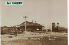 PRR Pennsylvania Railroad Depot (train station) at Eldred, McKean Co., PA picture