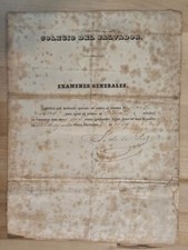 RARE Cuban philosopher Pedagogue Jose de la Luz y Caballero SIGNED LETTER 1849 picture