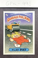 1985 Topps Garbage Pail Kids Original Series 1 Flat Pat 31b Matte EX+ picture