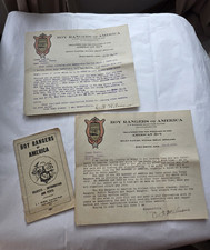 1918 Boy Rangers of America WWI Era Documents Arkansas Segregation History picture